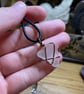 Wire Wrapped Sea Glass Pendant
