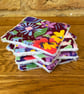 Flowers And Leaves Print Reusable Fabric Makeup Remover Wipes