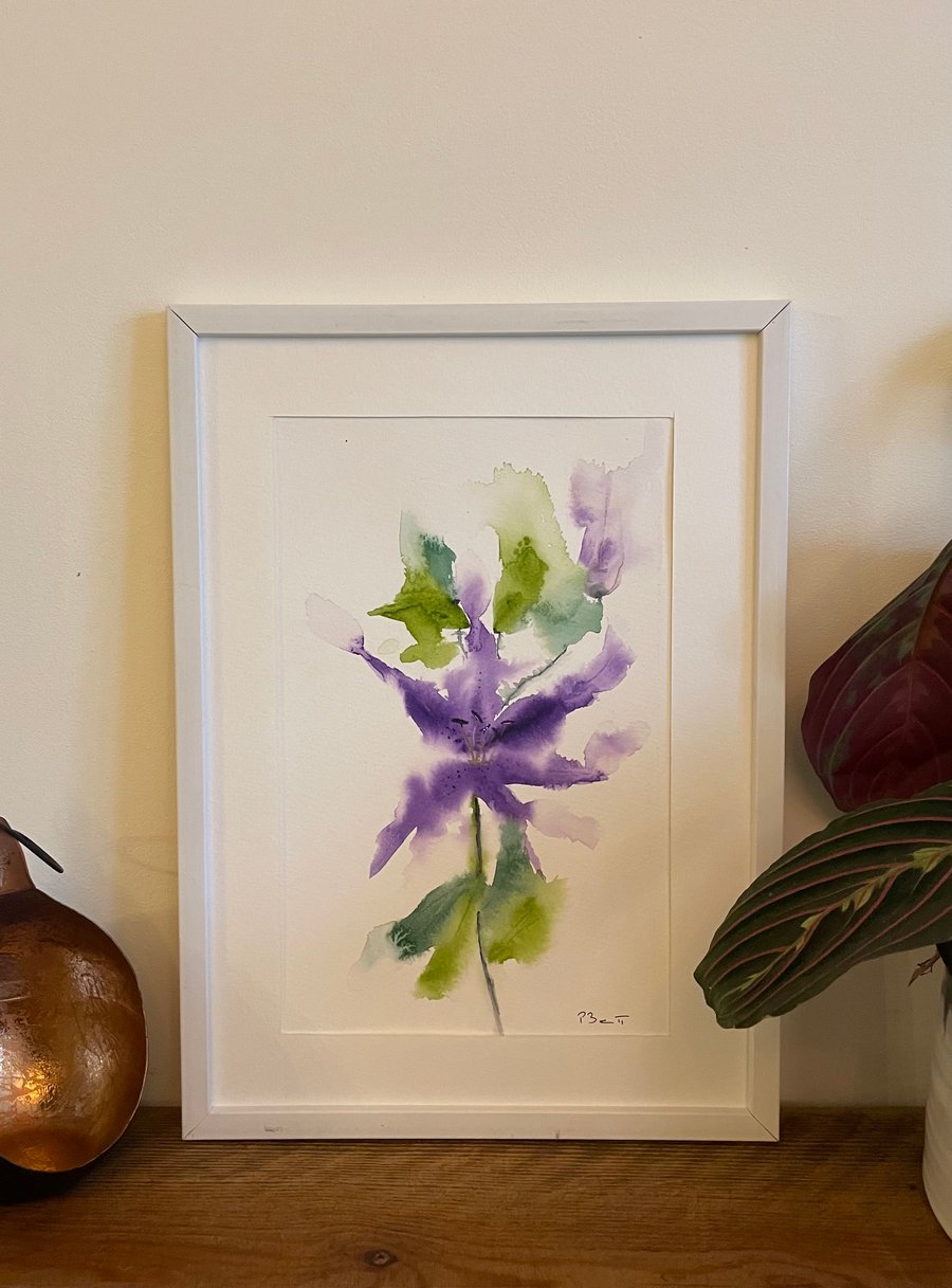 Loose Lily, Giclee print