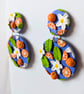 Orangery double drop earrings 