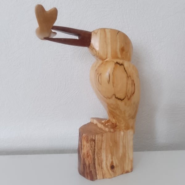 Carved kingfisher 