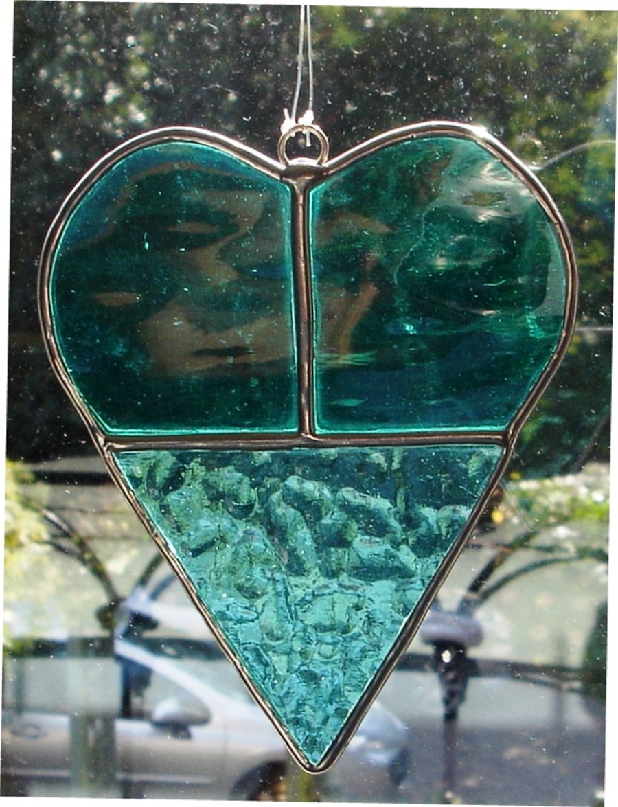 STAINED GLASS HEART