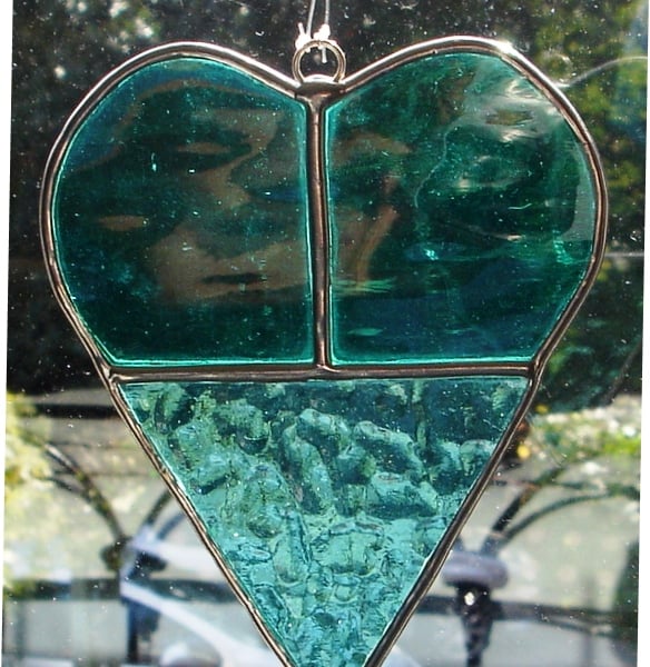 STAINED GLASS HEART