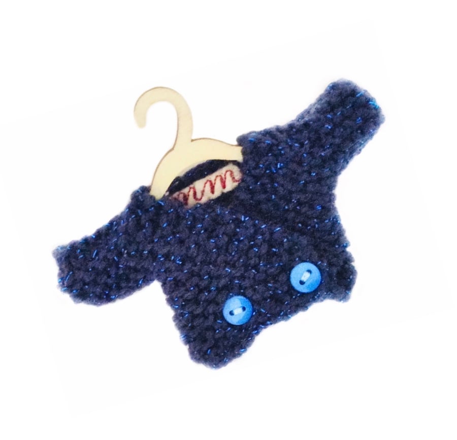 Baby Daisy Sparkly Wrap-over Cardigan