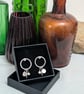 Sterling silver charm earrings