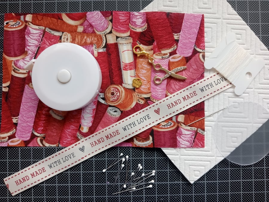 Kit for Fabric covered Tape Measure