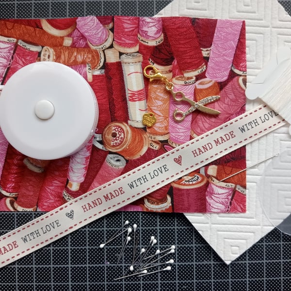 Kit for Fabric covered Tape Measure