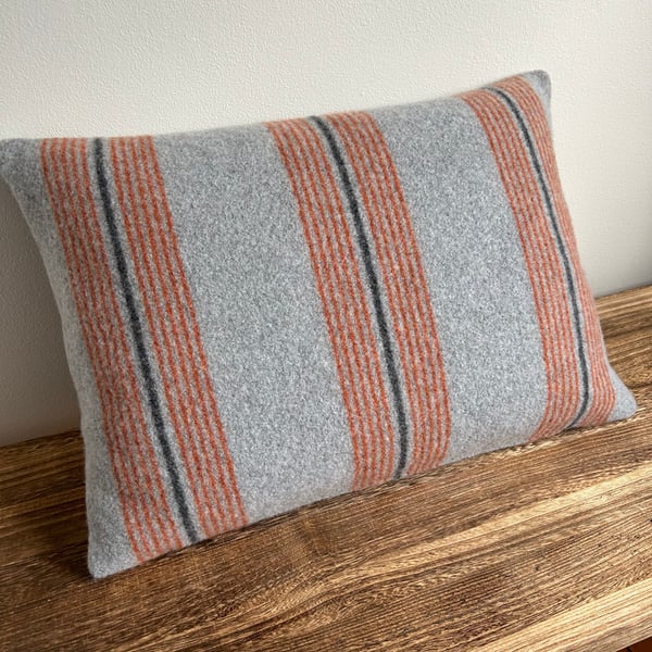 Large 100 % Felted Merino Lambswool Cushion