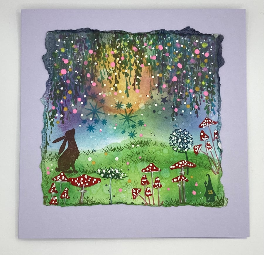 Card handmade with Lavinia stamps 