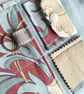 Rust & Fauna Print Crochet Hook Roll - Image 3