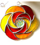 Heat Waves Stained Glass Suncatcher 002 - Image 4