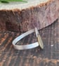 Sun and moon chaser ring in silver and brass - Image 3