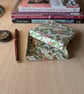 Christmas 'Holly Leaves C'- A handmade, ultra-thin, gift box