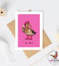 Top Bird Duck Greetings Card - Funny Friendship Card - Pheasant card -  - Image 5