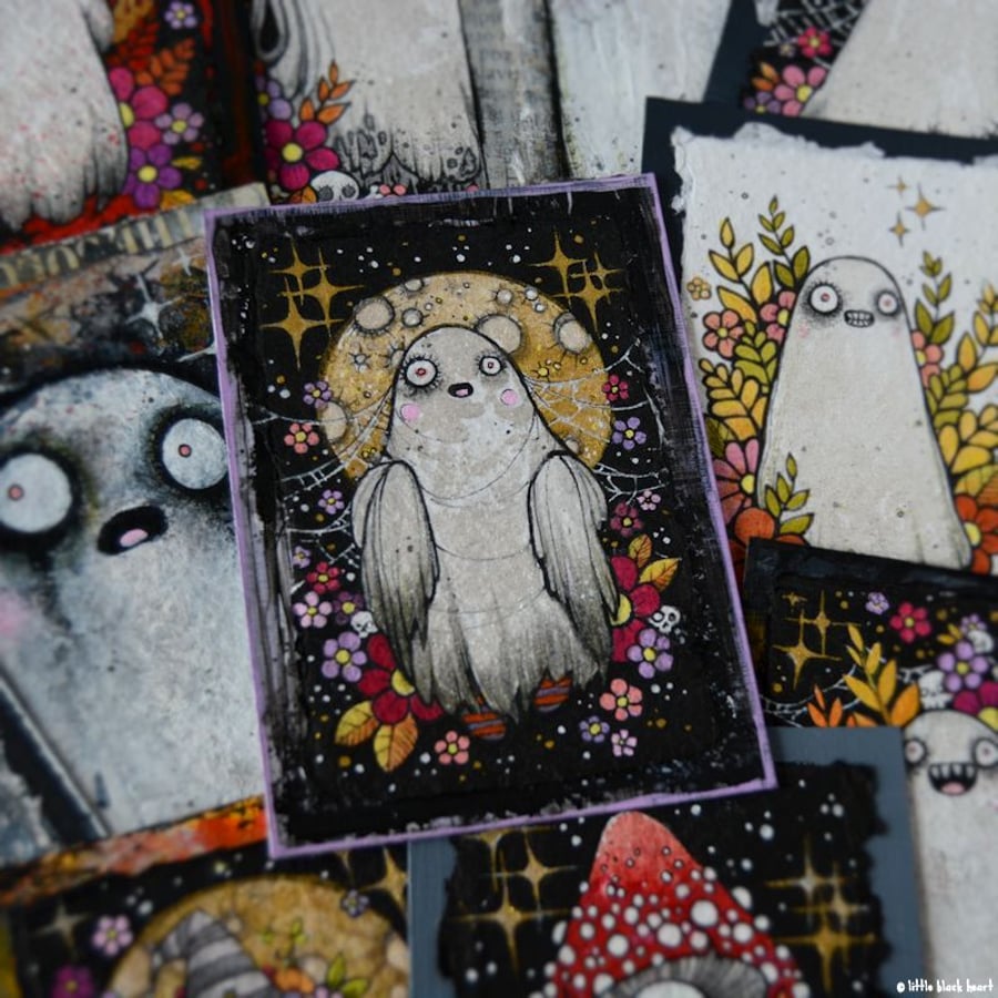 ghostober ghost - day 5 - quiet creeper 