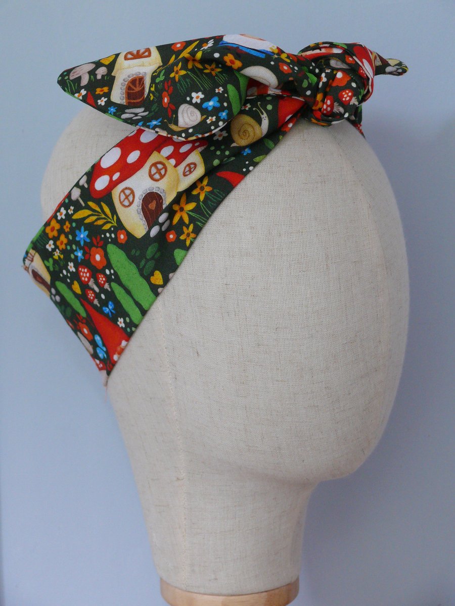 Head Scarf ,Gnome Scarf.