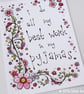 pyjama work - original illustration (A6) - Image 1