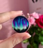 Aurora Borealis Northern Lights Acrylic Pin - Image 5