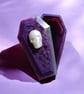 Sarcophagus trinket box (amethyst)