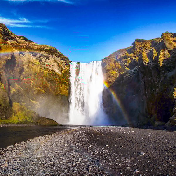 Skogafoss Waterfall in Iceland