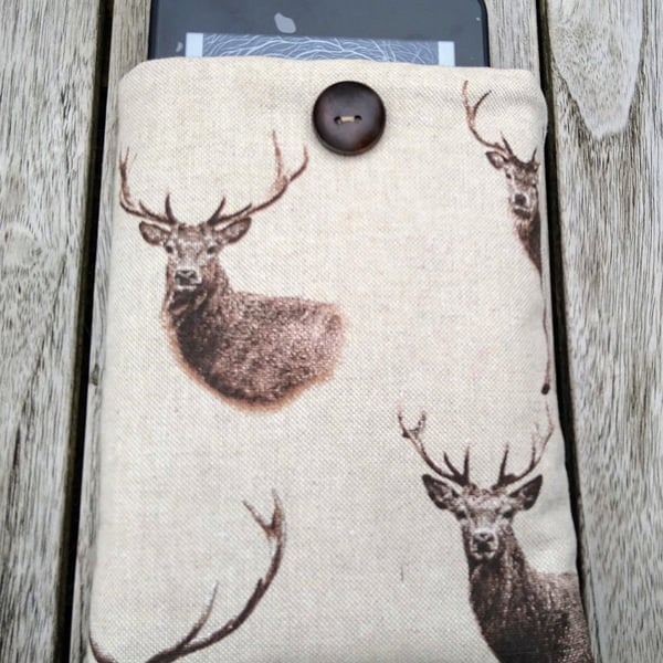 Kindle cover with Stags
