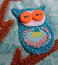 Sewing craft kit - hand appliqued owl picture - Image 8