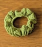 Crocheted hair bobble - cream