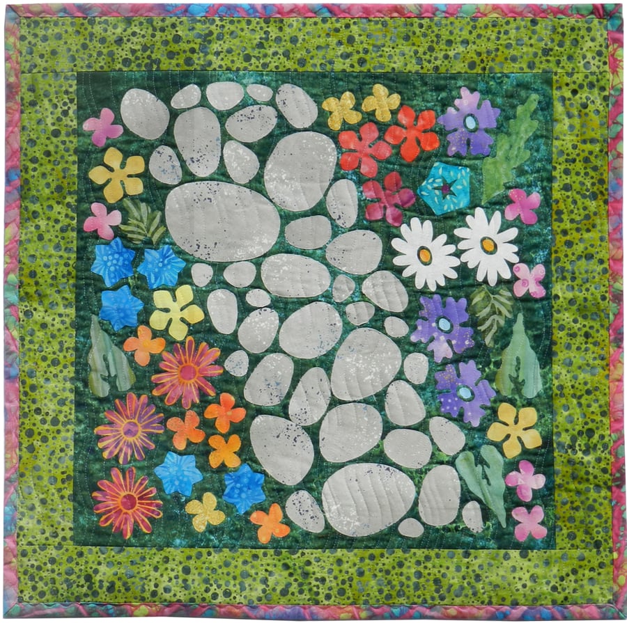 Garden Path Wall Quilt (A)