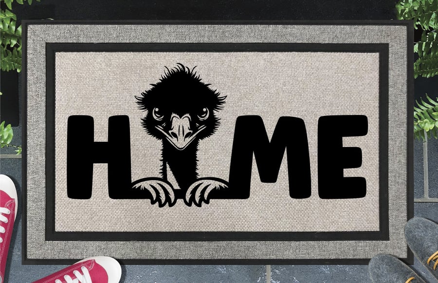 Emu Home Door Mat No.1 - All Weather - Emu Welcome Mat - 45x70cm 