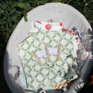 Floral peg bag made from vintage Sanderson 'Fianne' fabric