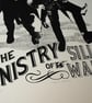 Monty Python Silly Walks Hand Pulled Limited Edition Screen Print - Image 4