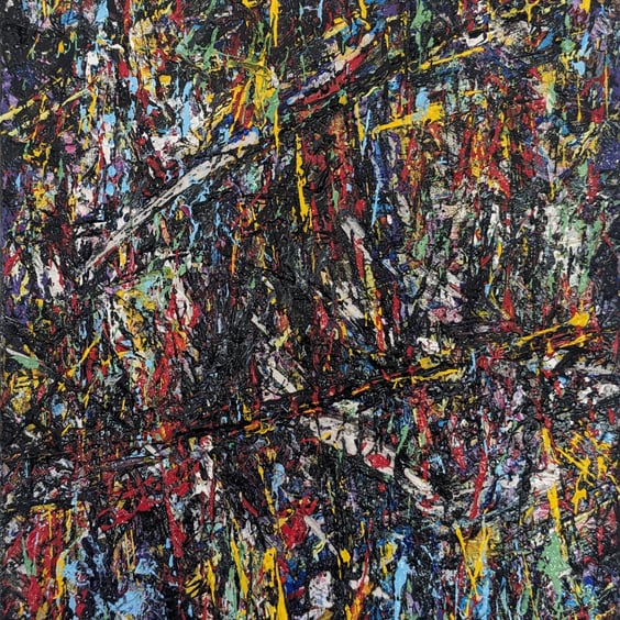 Neurodivergent - Original Abstract Acrylic Painting 