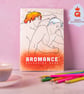 "BROMANCE" adult gay colouring book