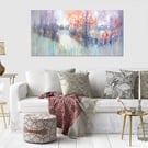 The November Jewel is an original panoramic oil painting