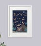 British Bats Nature Guide Illustration Print - Image 7