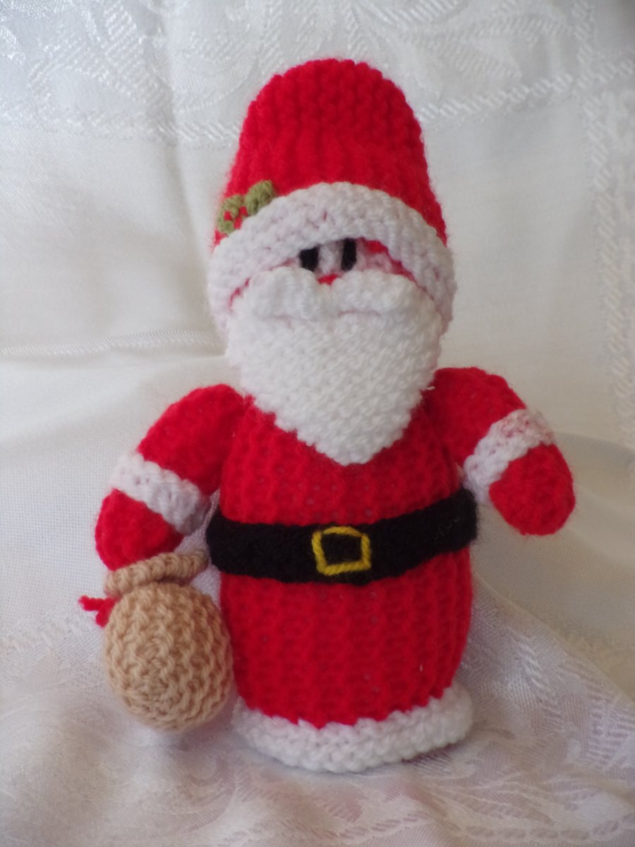 Knitted Father Christmas