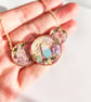 Real Dried Flowers Bird Necklace - Image 5