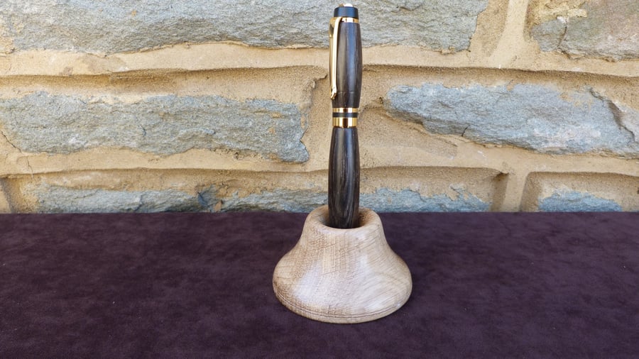 A bog oak fountain pen