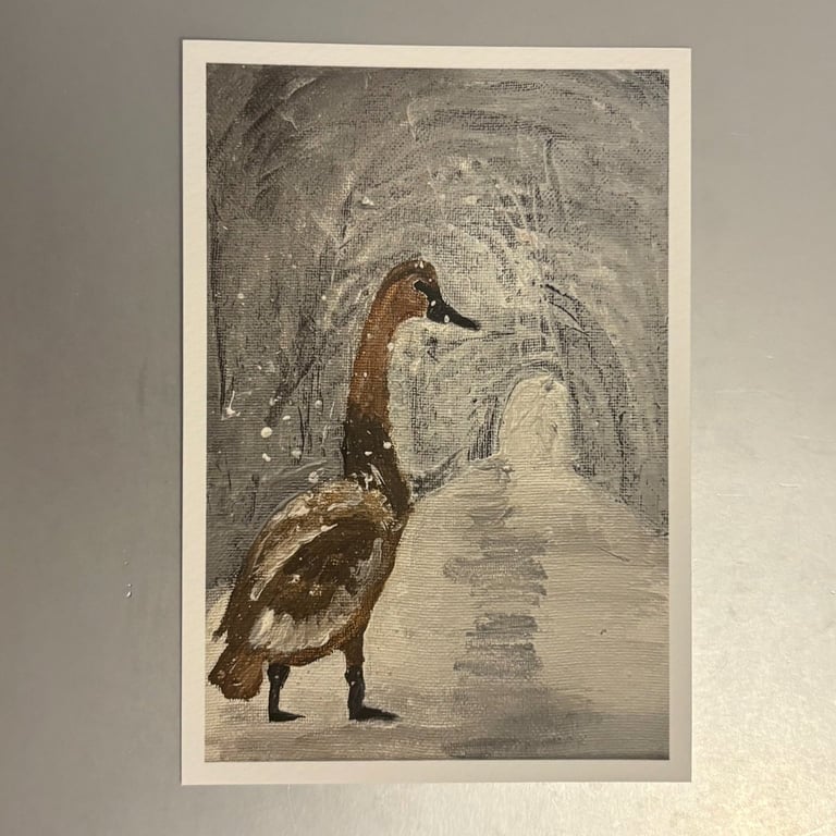 Goose Small Fine Art Print 