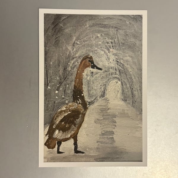 Goose Small Fine Art Print 
