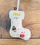 Personalised Stocking Hanging Decorations  - Image 5