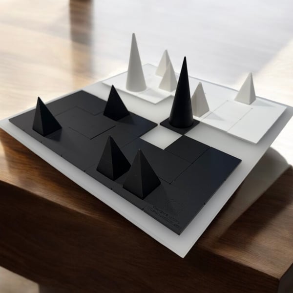 C1 is an original abstract strategy board game