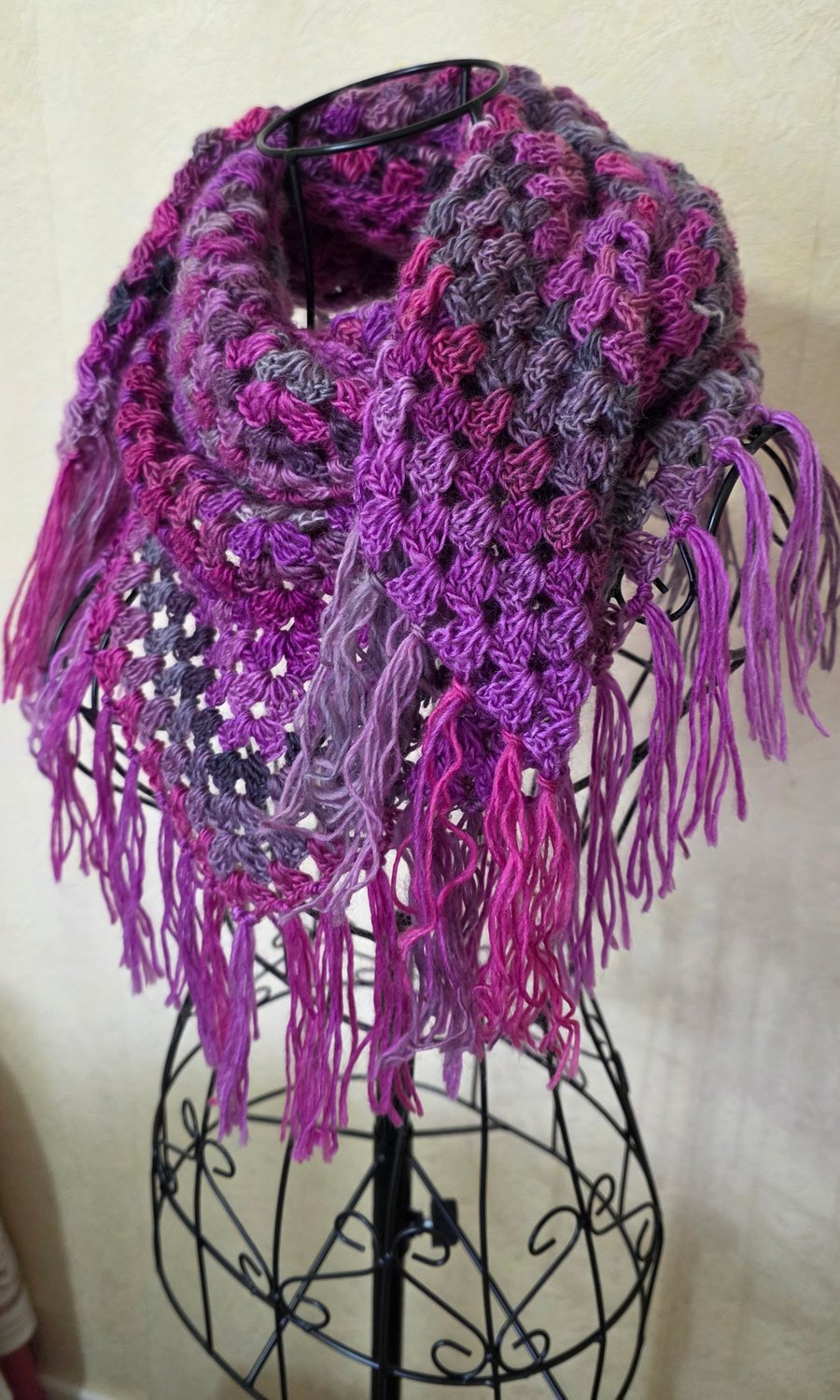 Beautiful Wool Shawl Scarf