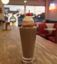 Chocolate and Strawberry Milkshake Ice cream Sundae Fake Dessert Shop Party prop - Image 3