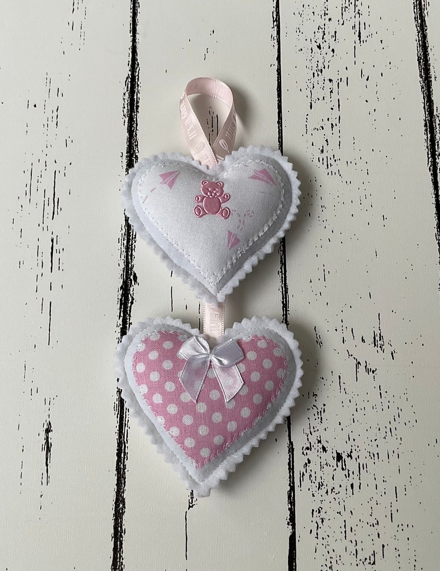 Handmade Hanging Heart Decoration 