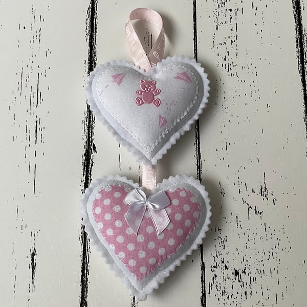 Handmade Hanging Heart Decoration 