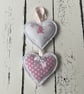 Handmade Hanging Heart Decoration 