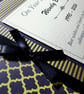 Navy blue and gold Retirement Guest book, retirement keepsake, gift - Image 2