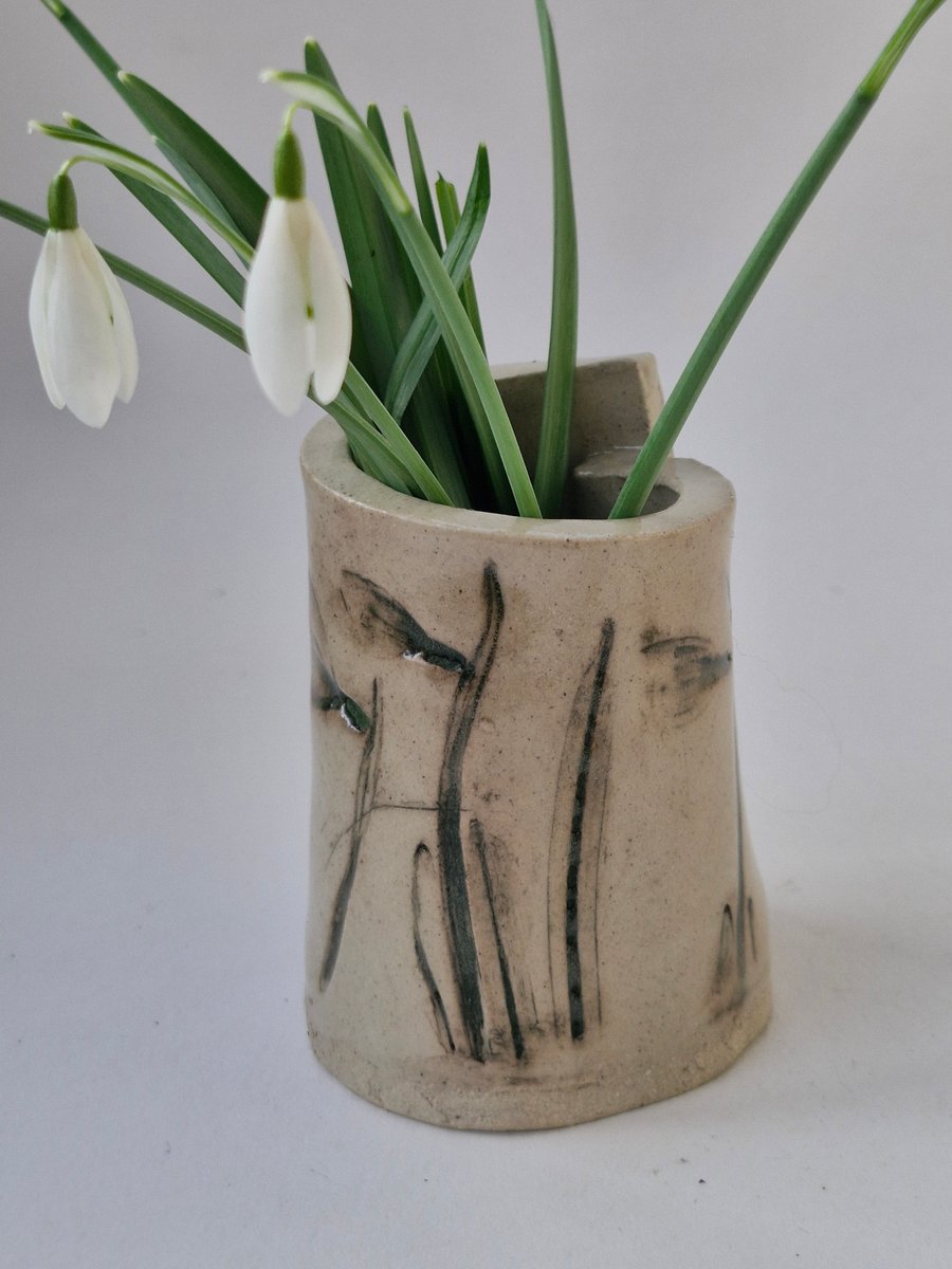 Small flower vase, Snowdrops