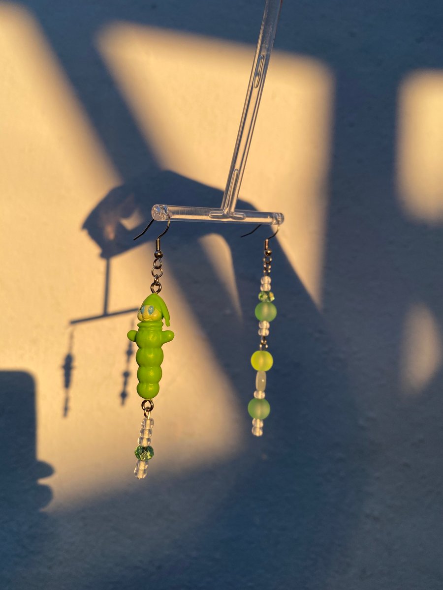 Fun Glowworm Earrings 
